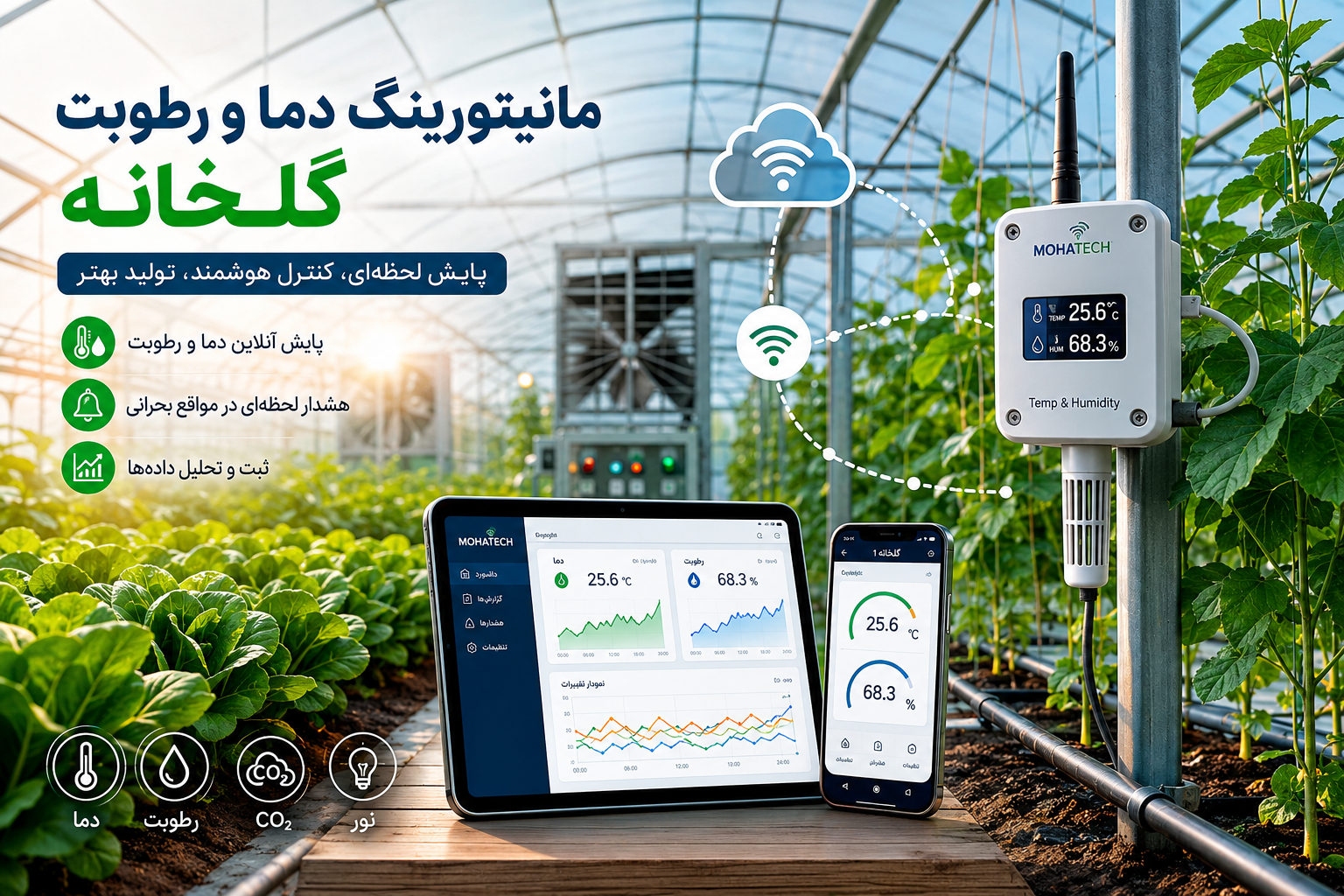 راهکارهای هوشمند برای پایش و نظارت دقیق